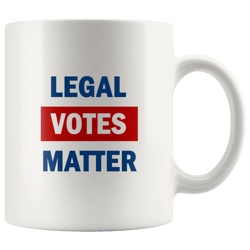 Legal Votes Matter Mug - Trump Mug