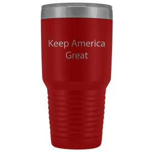Keep America Great Trump Insulated Drink Tumbler Stainless Steel MAGA Travel Beverage Mug Bottle 30 oz - Trump Mug