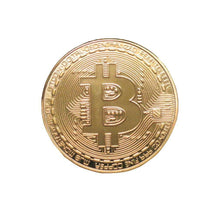Load image into Gallery viewer, Bitcoin Gold Plated Color Physical Coin Cryptocurrency BTC Collectible Coin - Trump Mug